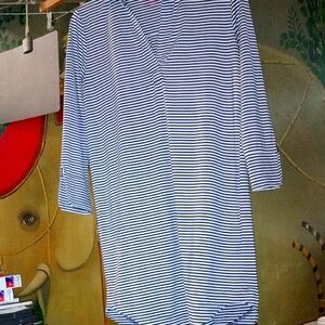 Striped V-Neck Vineyard Vines Dress